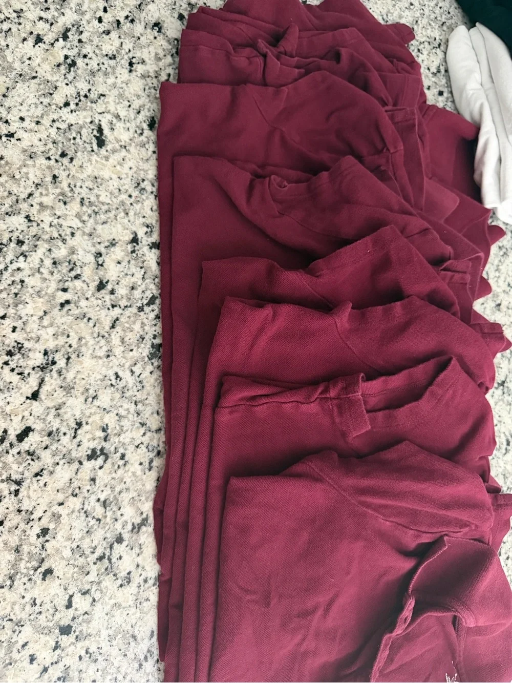 The Children's Place Burgundy Polo Shirt Bundle 8 total shirts